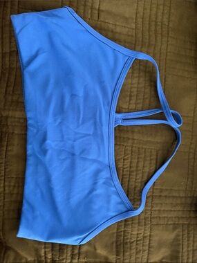 Vuori Cobalt Blue Racerback Sports Bra